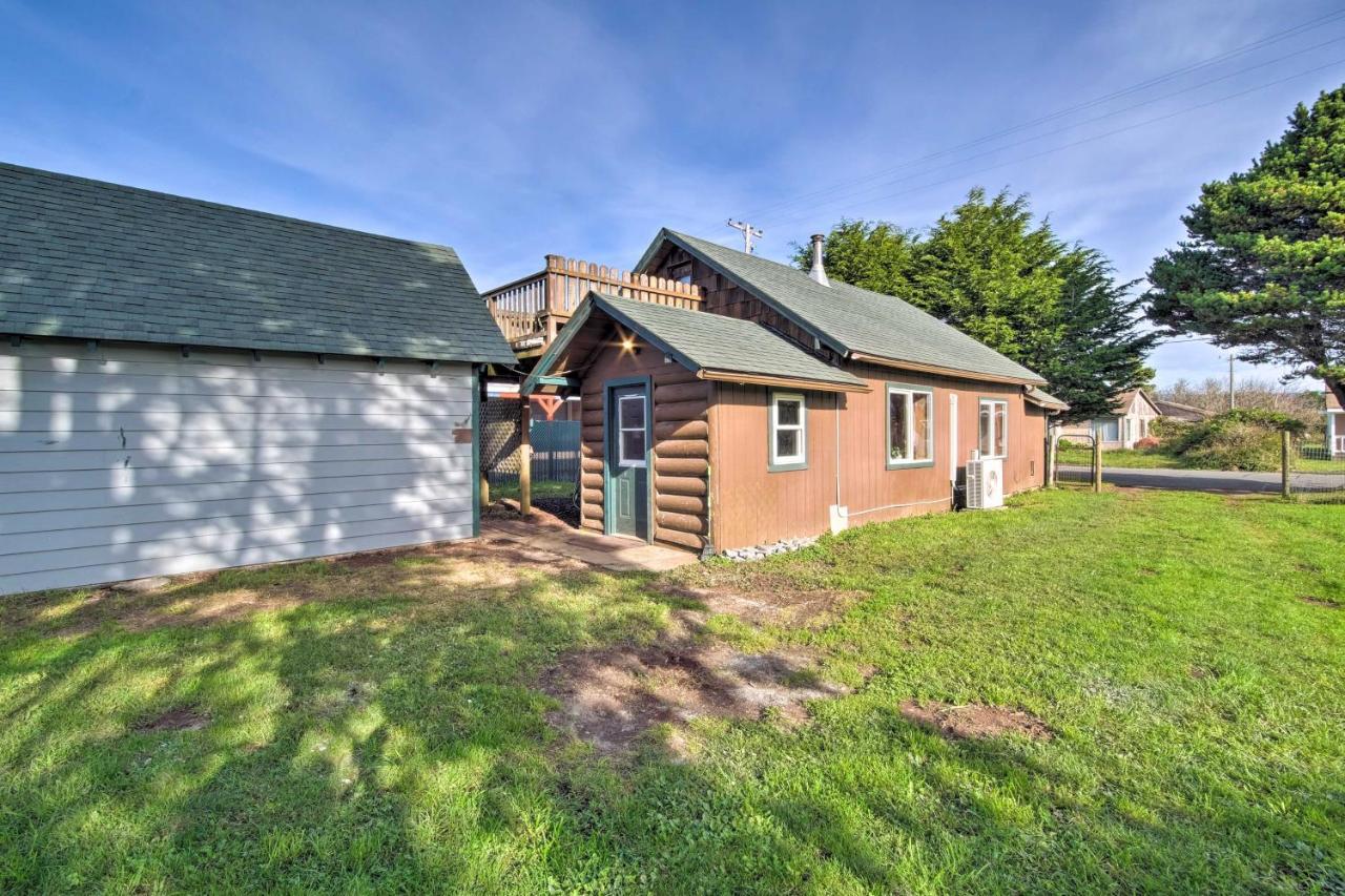 Unique Dog-Friendly Log Cabin Short Walk To Ocean Кресент-Сити Экстерьер фото